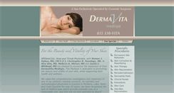 Desktop Screenshot of dermavitamedispa.com